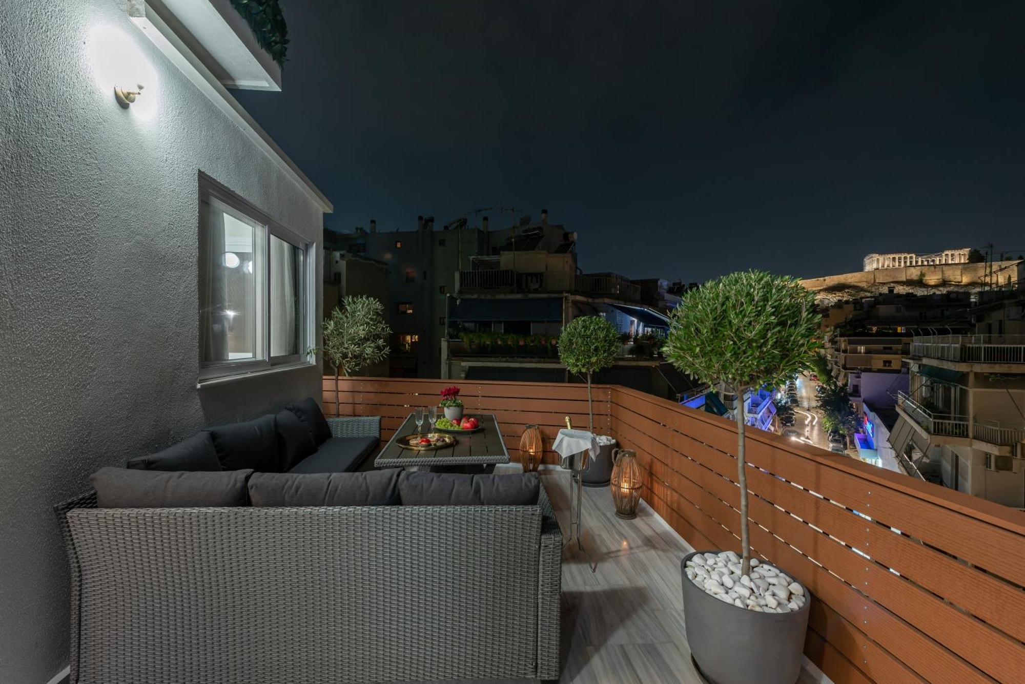 Acropolis Divine Penthouse Apartamento Atenas Exterior foto